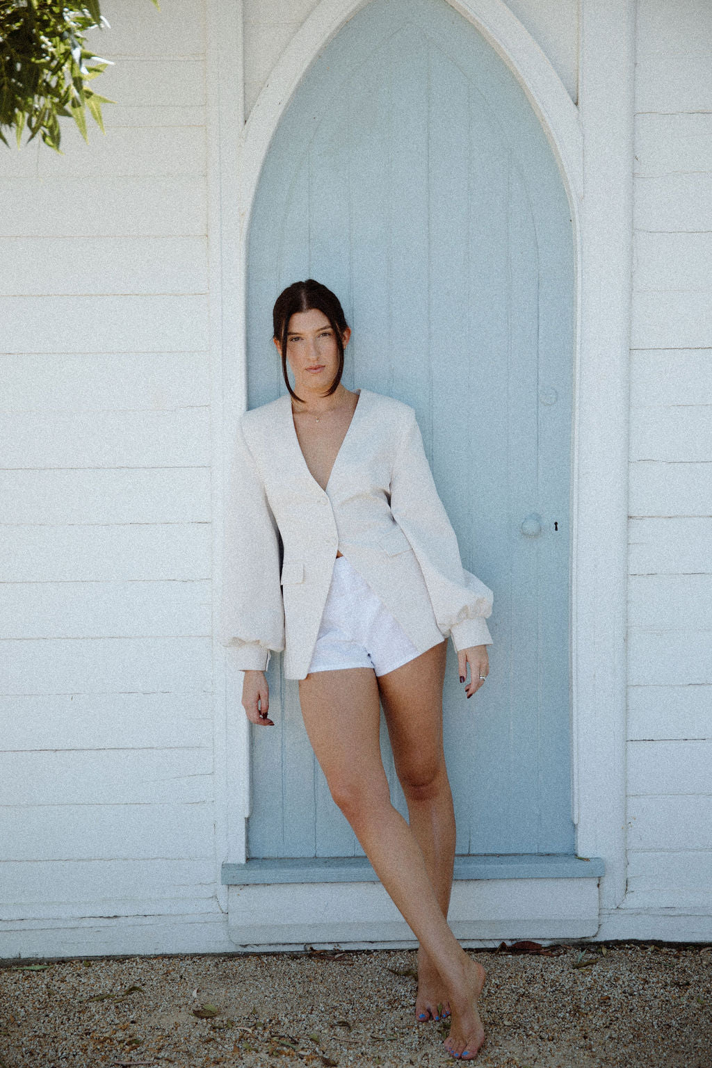 Belle Blazer | Bone