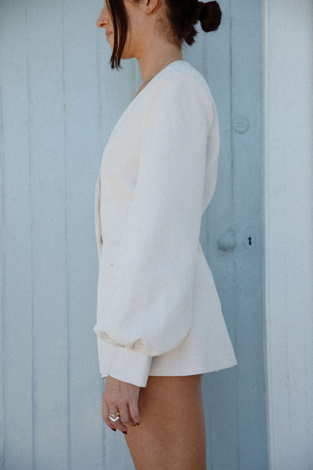 Belle Blazer | Bone