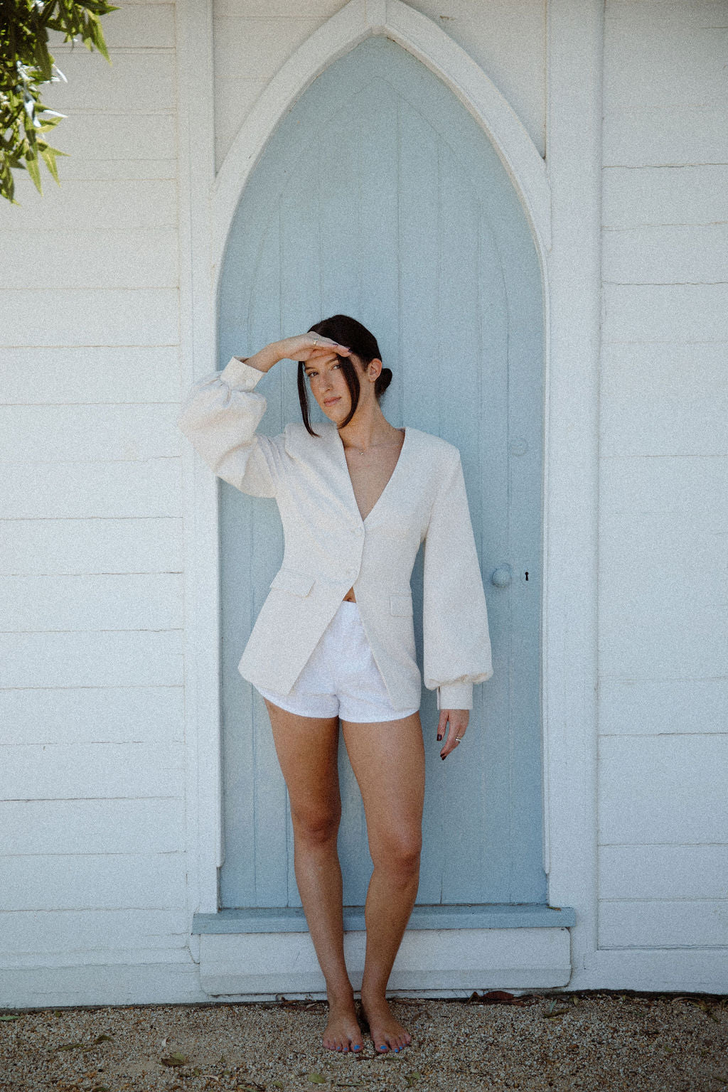 Belle Blazer | Bone